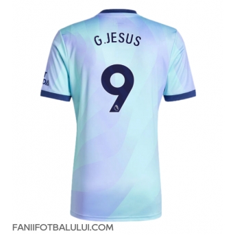 Arsenal Gabriel Jesus #9 Tricou Fotbal Replică 2024-25 Barbati Treilea